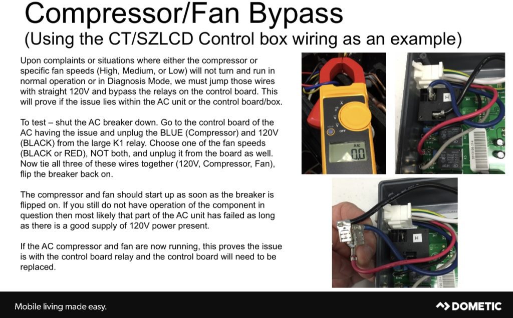 A/C Compressor — RV repair diagram & parts reference