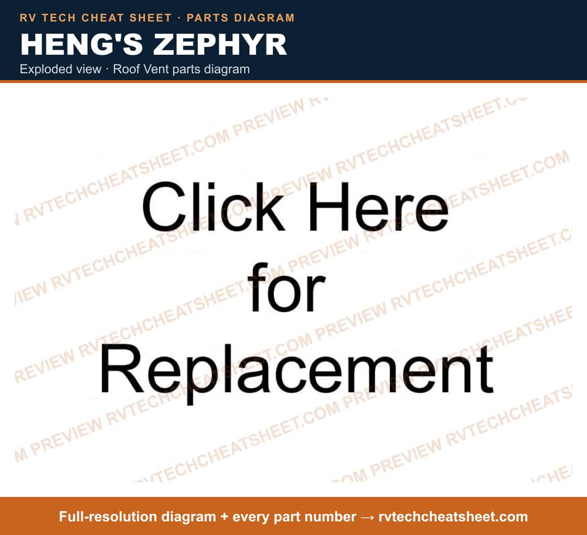 Heng's Zephyr exploded view — exploded parts diagram