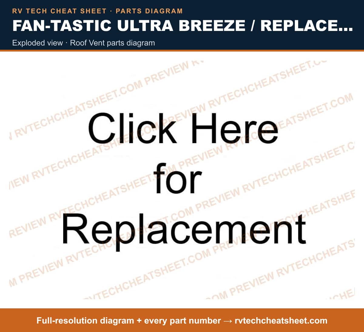 Fan-Tastic Ultra Breeze / Replacement exploded view — exploded parts diagram 2 of 3