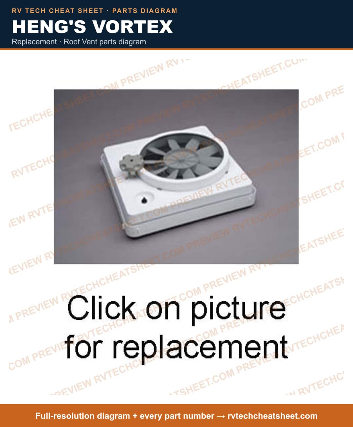 Heng's Vortex replacement — exploded parts diagram 2 of 3